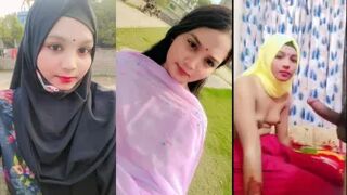 Extremely Cute Newly Married Muslim Girl Sucking Husband Dick Riding Shaved Pussy Fucking