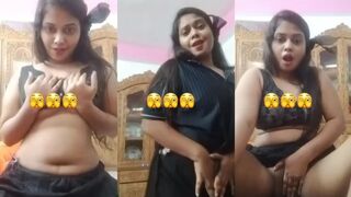 Bengali Wife Dancing Rubbing Her Pussy
