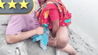 Desi Village aunty Fucked Outdoor By Husband