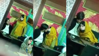 Cute Pakistani GF Giving Blowjob And Fucking In Restaurant