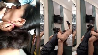 Desi Married Bhabhi Giving Blowjob n Riding Cock