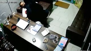 Horny Pakistani Principal Nails Young Teacher Colleague in Office