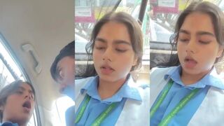 Horny Bangla Collage Girl Fun With Lover in Car