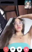 Sexy Slim Girl Fingring on Video Call