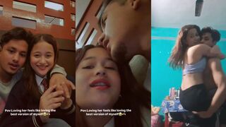 Beautiful Nepali Girl Deep Blowjob Riding onLover Dick
