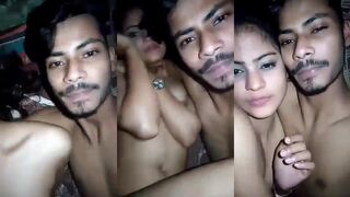 Guy Recroded His Nude GF First Time Viral Desi Clip