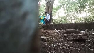 Hidden Recorded Lovers Standing Fuck Indian Outdoor Sex Video