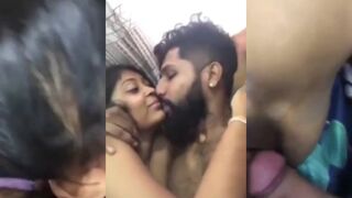 Beautiful Girlfriend Giving a Blowjob Kissing Fucking in Missionary