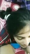 Cute Desi Girl Cum Facial With Dirty Talkings