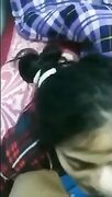 Cute Desi Girl Cum Facial With Dirty Talkings