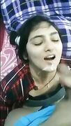 Cute Desi Girl Cum Facial With Dirty Talkings