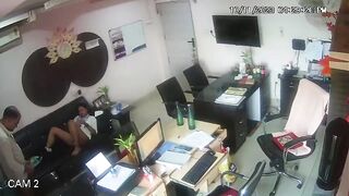 CCTV Viral Tharki Buddah Boss Taking Advantage Of Young Secretary