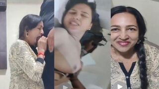 Desi Milf Giving a Blowjob Fucking in Missionary Style Desi Full Porn