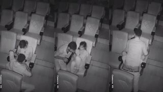 [CCTV] Desi Couple Caught Fucking in Empty Theatre on Hidden Cam Desi Porn MMS