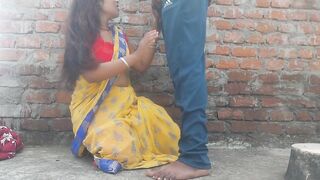 Indian Desi Village Bhabhi Fucking Outdoor By Husband Friend Desi MMS