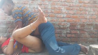 Indian Desi Village Bhabhi Fucking Outdoor By Husband Friend Desi MMS