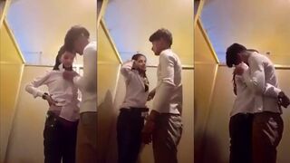 Indian College Couple Making Out in Bathroom Desi MMS