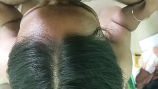 Indian Desi Bhabhi Sucking Lobver Dick Taking Cum in Mouth