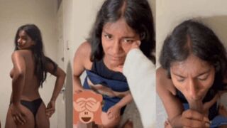 Sexy Bengali Babe Sucks Dick and Banana Like A Wild Slut