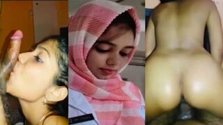 Sexy Indian Desi GF Sucking Like Pro and Riding on Lover Dick