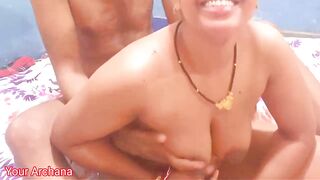 Archana Bhabhi Riding On Dick Getting Fucking