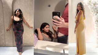 Indian Sexy Neighbor Busty Bhabhi Deep Blowjob Pussy Showing