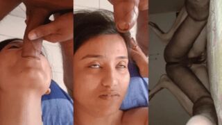 Dick Hungry Desi Girl Wakes Up To Cock In Mouth Hard Fuck From Behind