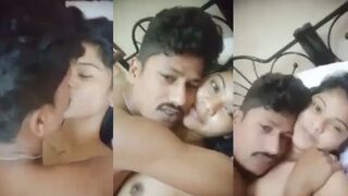 Indian Desi Cute Couple Sex Video in Bedrooom Viral