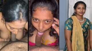 Viral Tamil Newly Married Wife Blowjob and Fucked