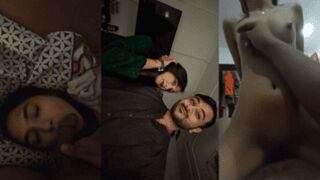 Indian Girlfriend With Hard Nipples Viral MMS Leak