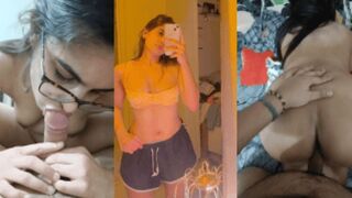 Slutty Hot College Girl Aakansha Blowjob Hard Fuck